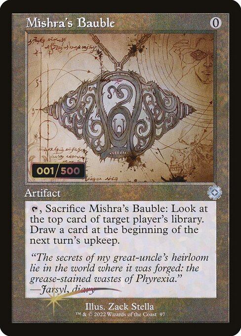 ミシュラのガラクタ(Mishra's Bauble)