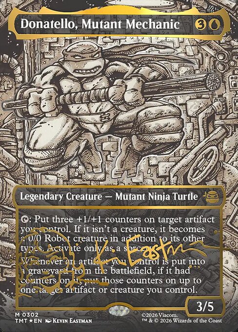 ミュータントの機械工、ドナテロ（Donatello, Mutant Mechanic）